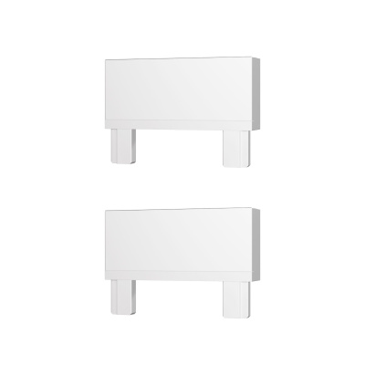 Торцевая заглушка SKYFLAT (2 шт) ST-Luce Белый ST067.509.19