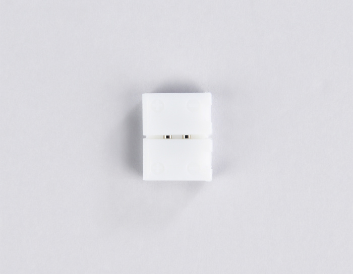 Соединитель прямой для светодиодной ленты 2835 12/24V (2 конт.) GS6001 (10шт) Ambrella light GS6001