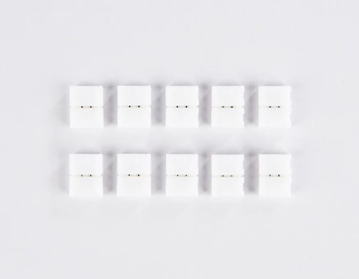 Соединитель прямой для светодиодной ленты 2835 12/24V (2 конт.) GS6001 (10шт) Ambrella light GS6001