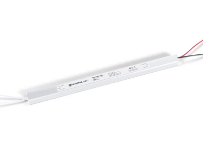 Блок питания ультратонкий для светодиодной ленты 12V 60W 5A IP20 185-260V 312*18*18 GS8605 Ambrella light GS8605