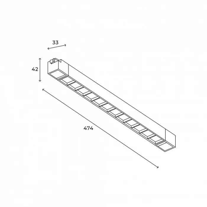 Трековый светильник Hesby Lighting Skylite HSBL_0144