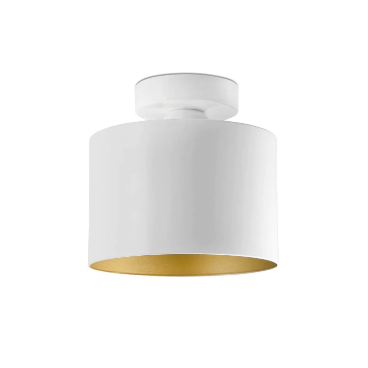 Потолочный светильник JANET Gold and white ceiling lamp