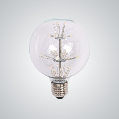 Лампа Прозрачная С Елочкой Led Е27 1.5W By Imperiumloft