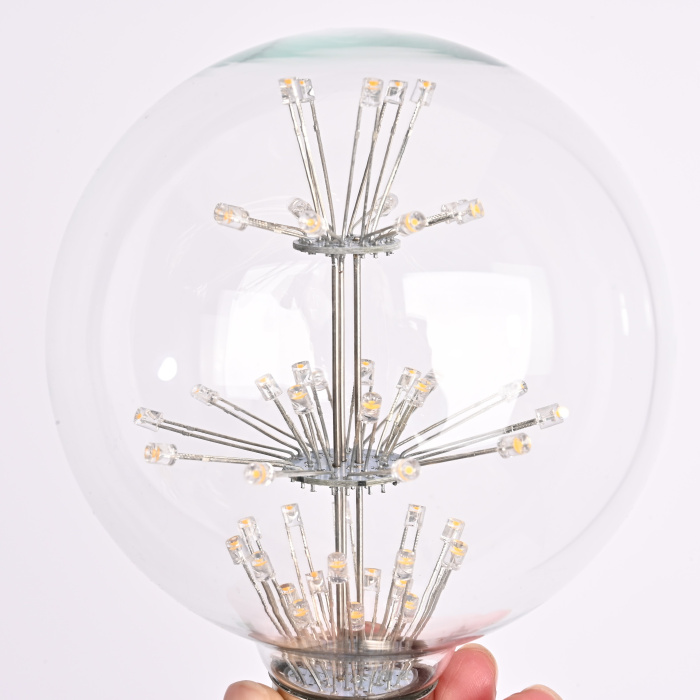 Лампа Прозрачная С Елочкой Led Е27 1.5W By Imperiumloft