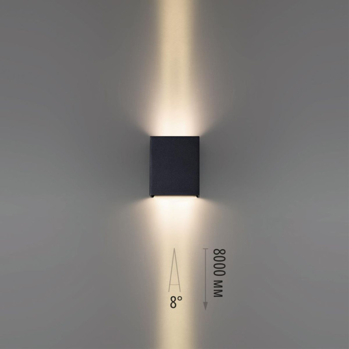Уличный настенный светильник Odeon Light Nature Arrow 7188/10WL