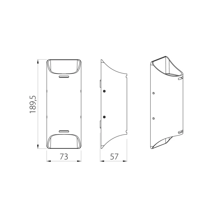 Настенный фонарь Natural Concepts Dwell NC-003063-SB