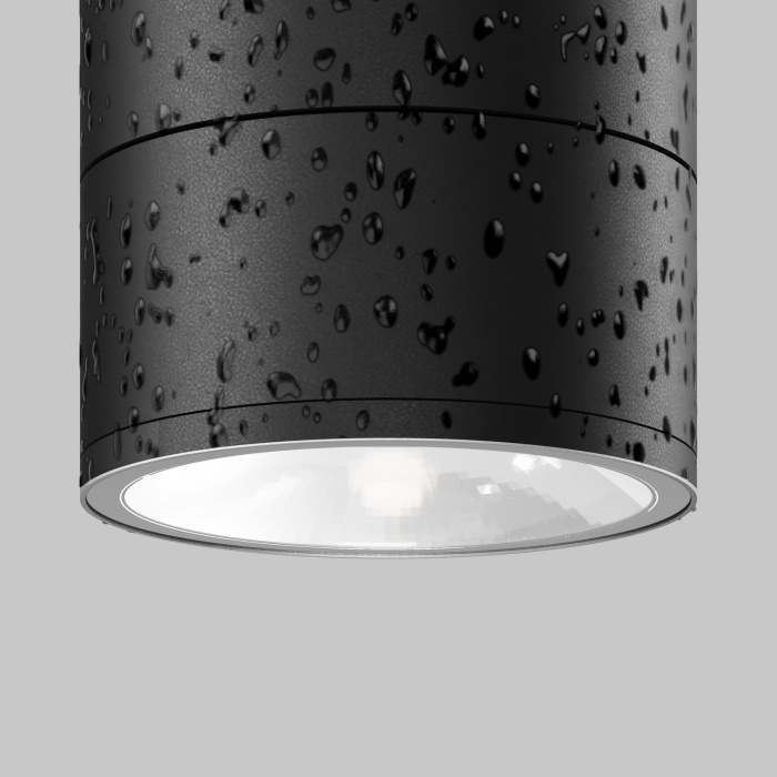 Накладной уличный светильник Maytoni Spin O310CL-L12GF3K