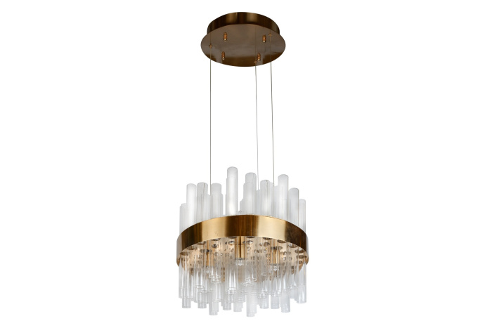 Подвесная люстра iLamp Art 6120-400 Золотая