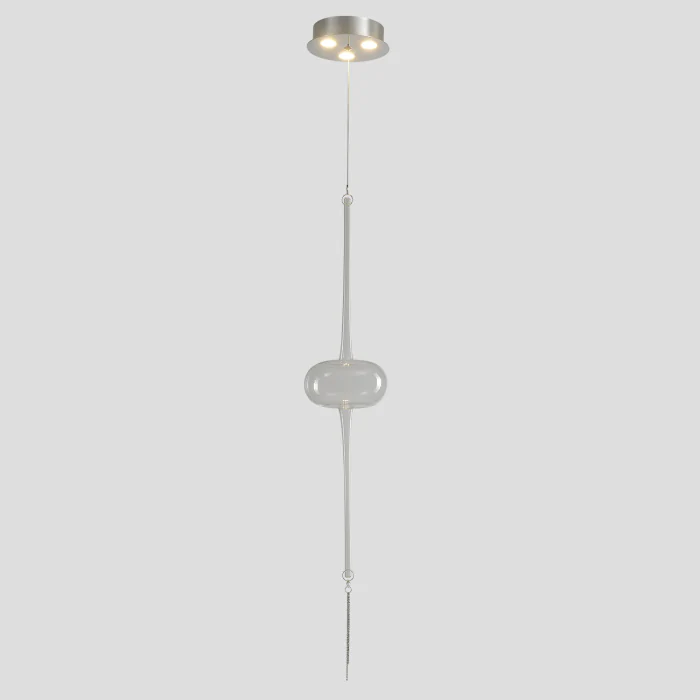 Светильник подвесной Crystal Lux GLASS SP3W LED CHROME