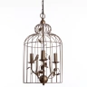 Подвесная люстра Arte Lamp Gabbia A1865SP-3BG