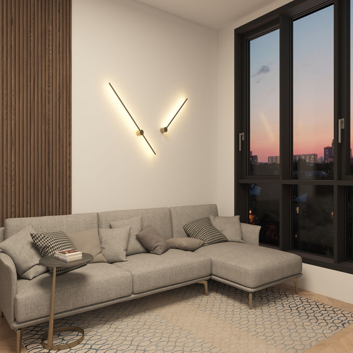 Настенный светильник Denkirs Stang DK5010-SG