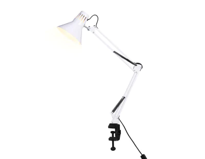 Настольная лампа со сменной лампой E27 на струбцине Ambrella light DE7719