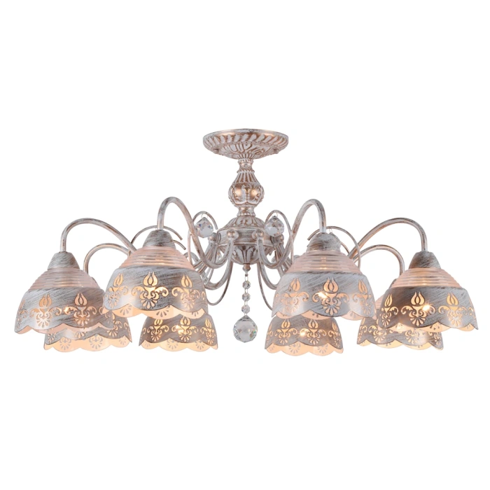 Потолочная люстра Arte Lamp Sicilia A9106PL-8WG
