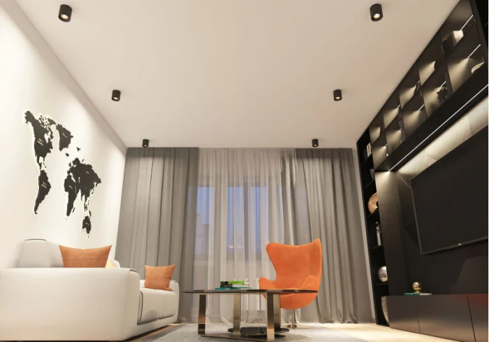 Накладной светильник Denkirs Rodvig DK3090-BBR