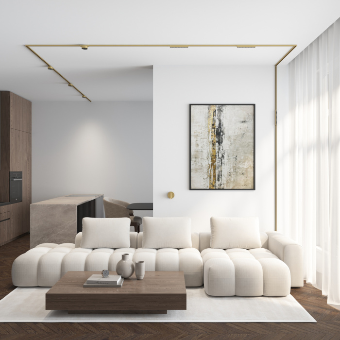 Светильник на шине Denkirs SHINE GRILL DK5772-SB