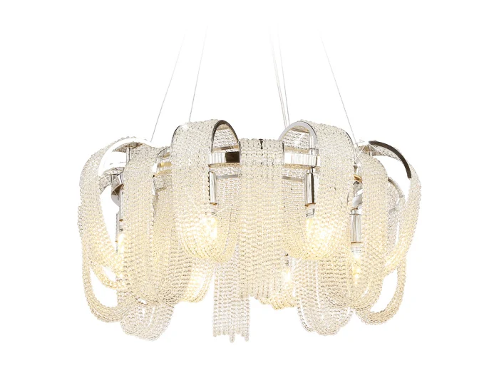 Подвесная люстра с хрусталем Ambrella light TR5377