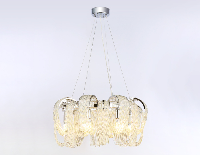 Подвесная люстра с хрусталем Ambrella light TR5377