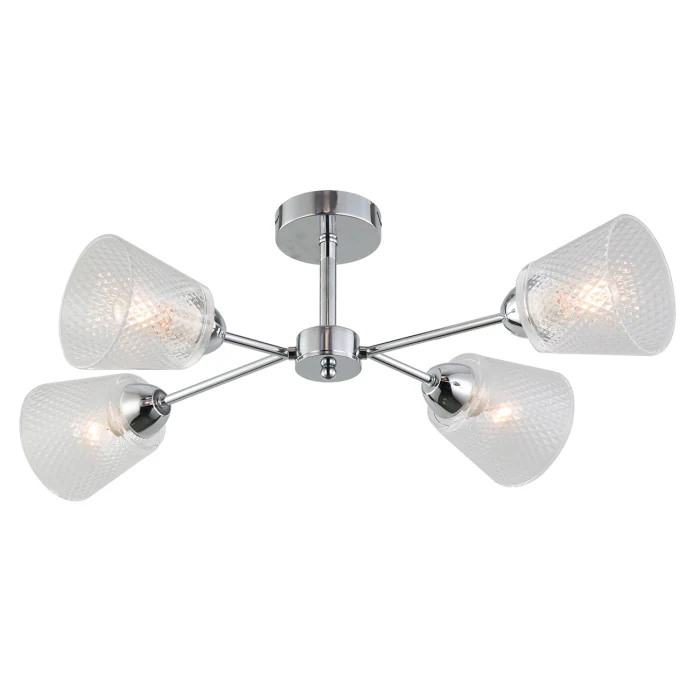 Люстра на штанге Escada Amarant 1104/4P Chrome