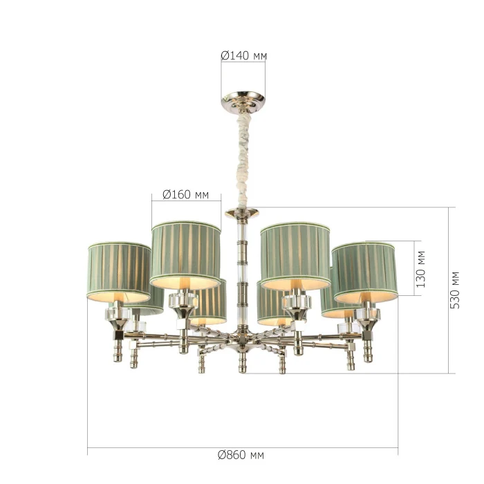 Люстра подвесная OLEO ST LUCE SL1121.103.08