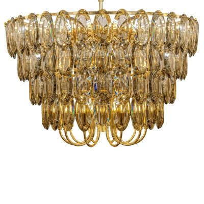 Подвесная люстра L&#039;Arte Luce Luxury Scala L35800 с элементами из хрусталя