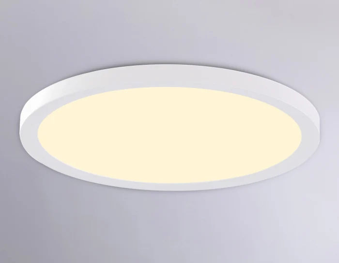 Светильник светодиодный ультратонкий 3000K-6500K с CCT-переключателем Ambrella light FZ1907