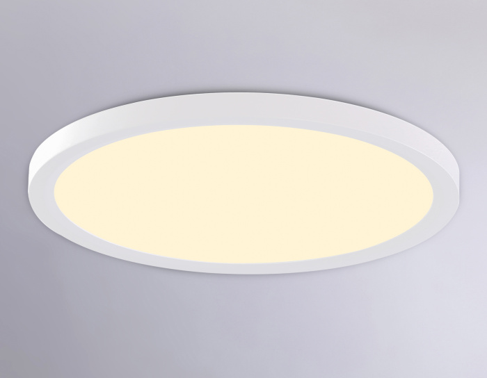 Светильник светодиодный ультратонкий 3000K-6500K с CCT-переключателем Ambrella light FZ1907