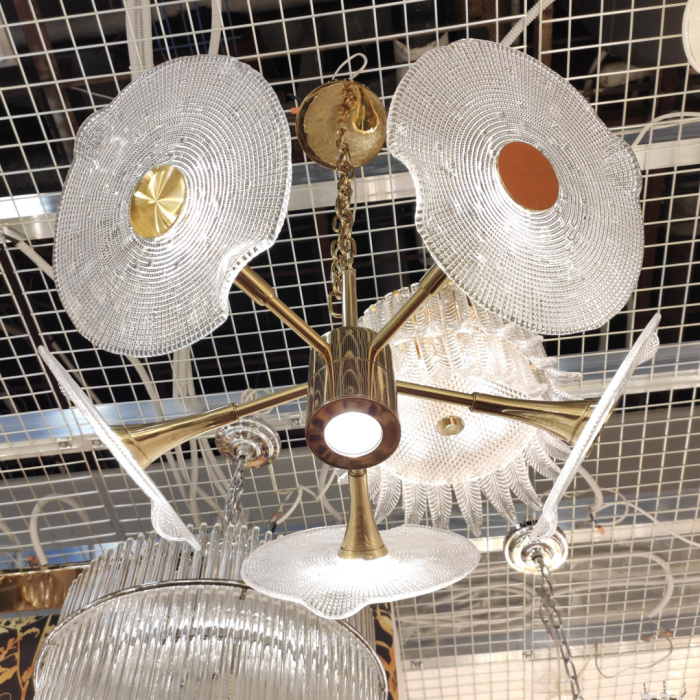 Люстра Cloyd GRAMMY C6 / Ø60 см - золото (арт.10666)