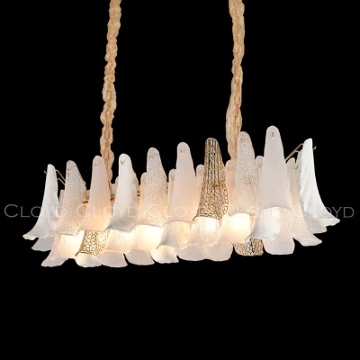 Люстра Cloyd WASABI C8 / L111 см - керамика - золото (арт.11328)