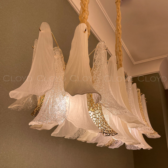 Люстра Cloyd WASABI C8 / L111 см - керамика - золото (арт.11328)