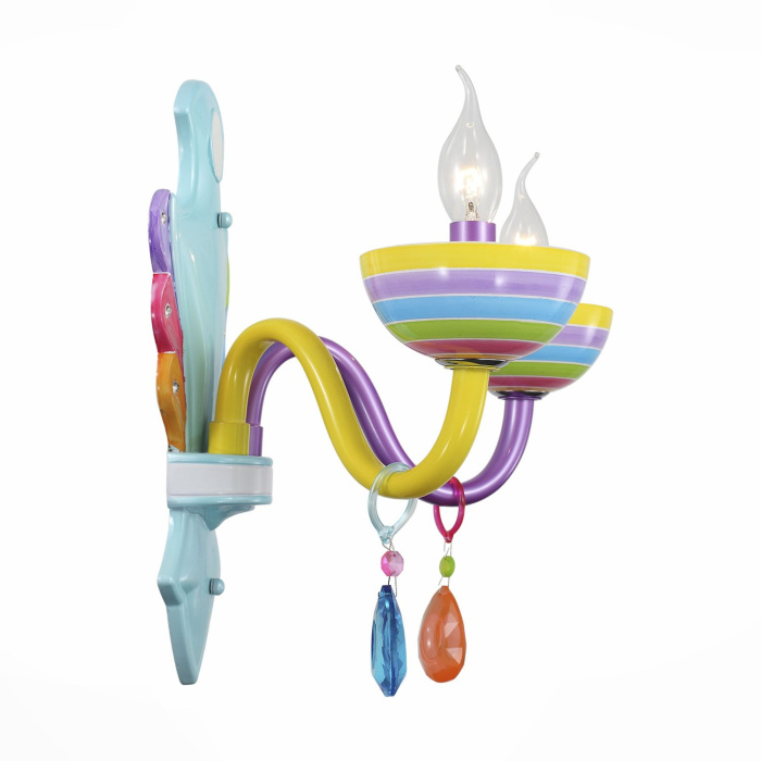 Бра ST-Luce SL672.781.02 Разноцветный/Разноцветный E14 2*40W