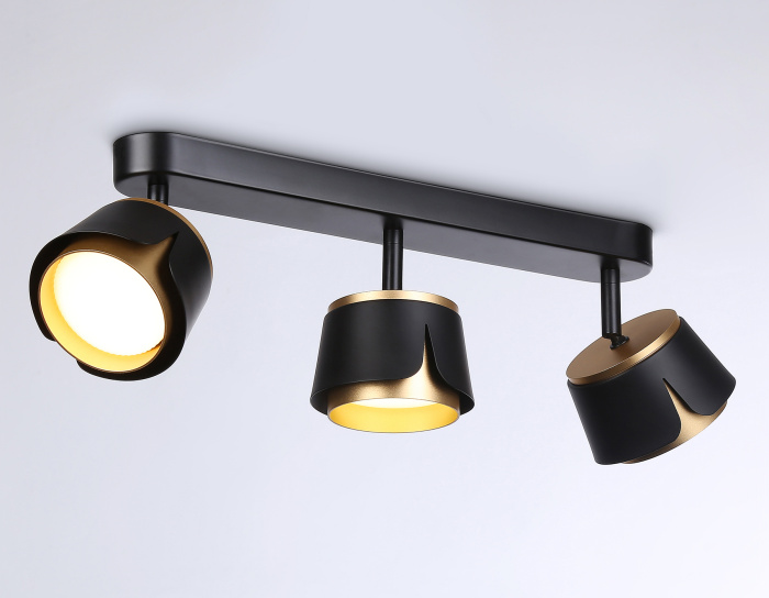 Настенно-потолочный поворотный спот со сменной лампой GX53 Ambrella light TN71237