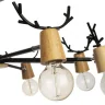 Люстра на штанге Loft it Sven 10024/8 Black