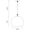 Подвесной светильник Arte Lamp MOSAIC A8076SP-1BK