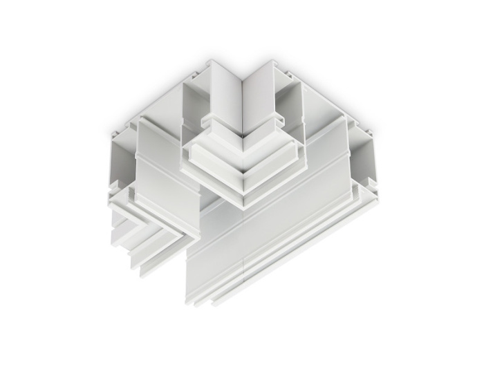 Коннектор T-образный для шинопровода в натяжной потолок Magnetic 220V TRACK SYSTEM AMBRELLA LIGHT GL1047