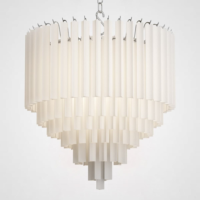 Люстра Eich Chandelier Nova 9 D65 nickel ImperiumLoft