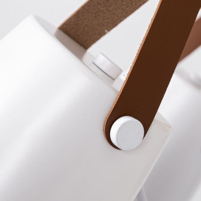 Люстра потолочная на штанге NATURA C8 white ImperiumLoft