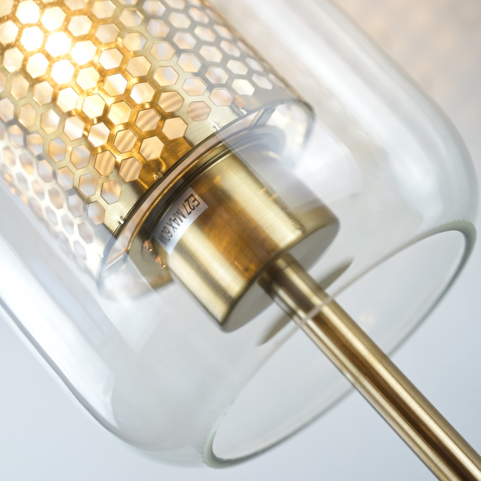 Настенный светильник CATCH WALL cylinder L67 brass ImperiumLoft