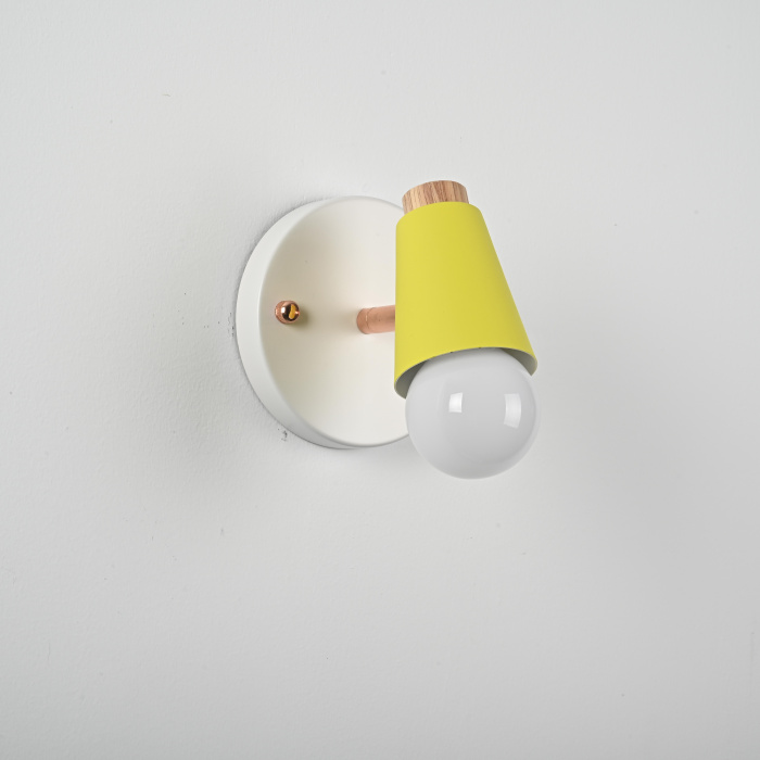 Настенный светильник ROTARY WALL Желтый ImperiumLoft