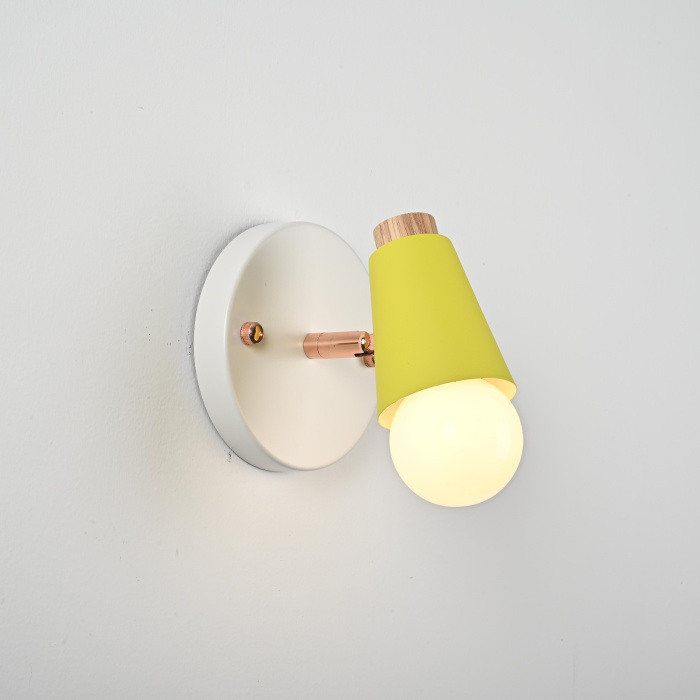 Настенный светильник ROTARY WALL Желтый ImperiumLoft