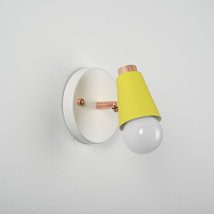 Настенный светильник ROTARY WALL Желтый ImperiumLoft