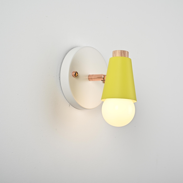 Настенный светильник ROTARY WALL Желтый ImperiumLoft