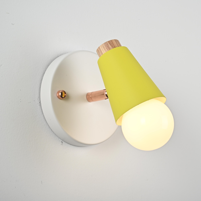 Настенный светильник ROTARY WALL Желтый ImperiumLoft