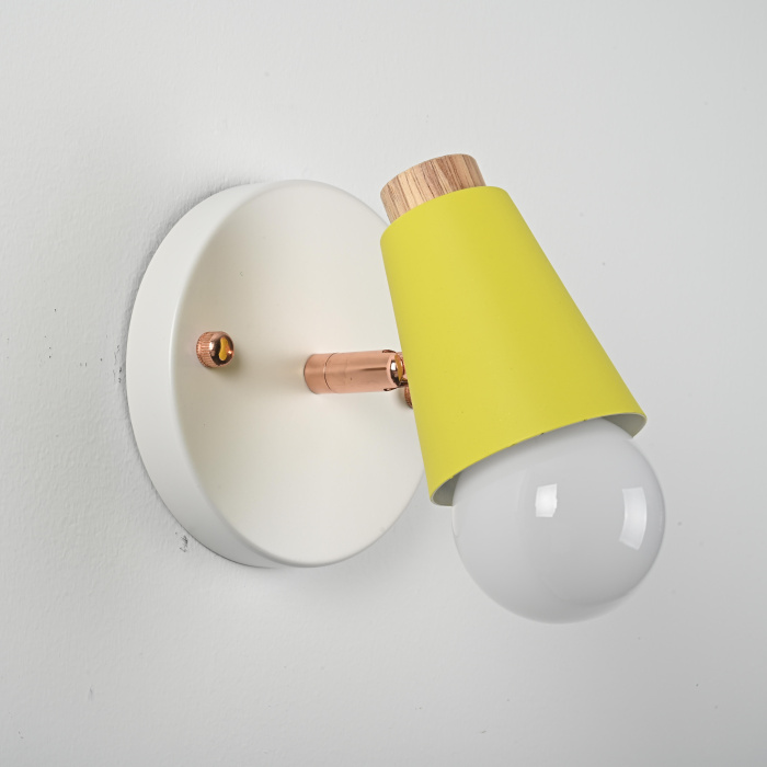 Настенный светильник ROTARY WALL Желтый ImperiumLoft