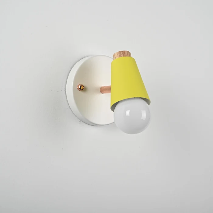 Настенный светильник ROTARY WALL Желтый ImperiumLoft