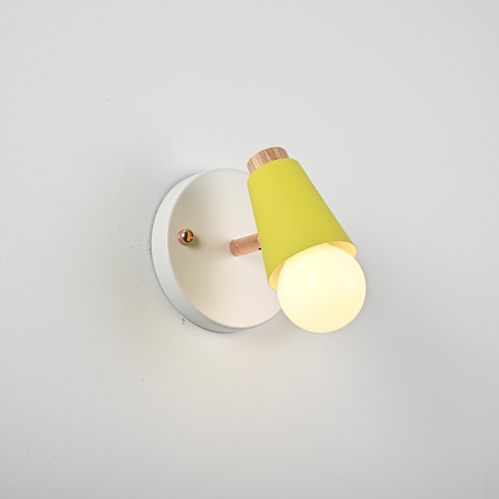 Настенный светильник ROTARY WALL Желтый ImperiumLoft