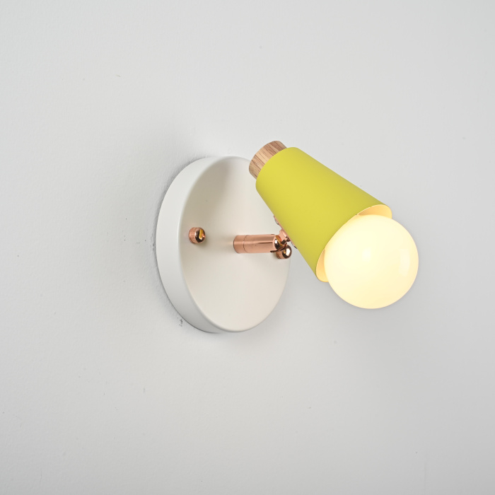 Настенный светильник ROTARY WALL Желтый ImperiumLoft