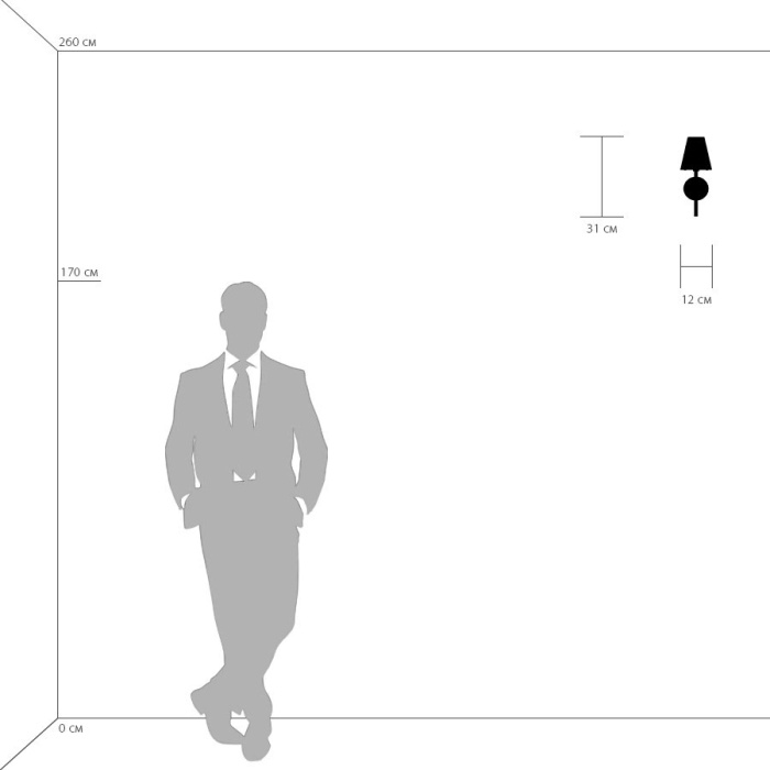 Бра DIAFANO LIGHTSTAR 758614