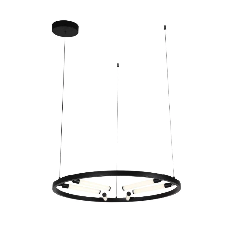 Светильник подвесной ST-Luce SL393.403.06 Черный/Белый LED 6*6W