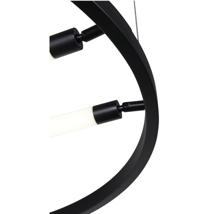 Светильник подвесной ST-Luce SL393.403.06 Черный/Белый LED 6*6W