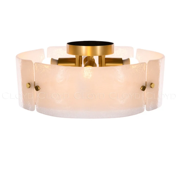 Потолочный светильник Cloyd MART FM4 / Ø45 см - латунь (арт.11118)